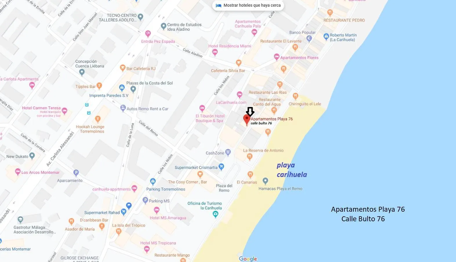 Sunsands Studio 1ºb Playa76 Carihuela إسبانيا